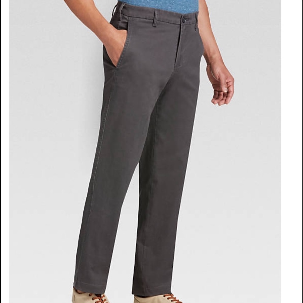 Joseph Abboud Charcoal Modern Fit Chinos